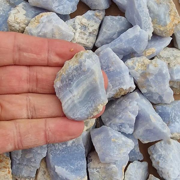 Natural Blue Lace Agate